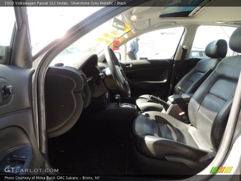 Silverstone Grey Metallic / Black 2003 Volkswagen Passat GLS Sedan