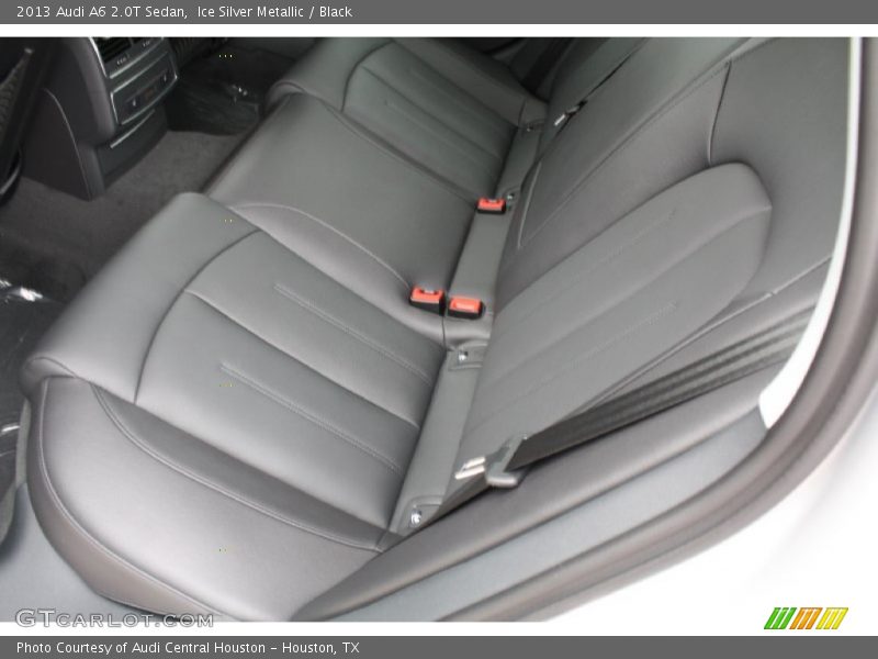 Ice Silver Metallic / Black 2013 Audi A6 2.0T Sedan