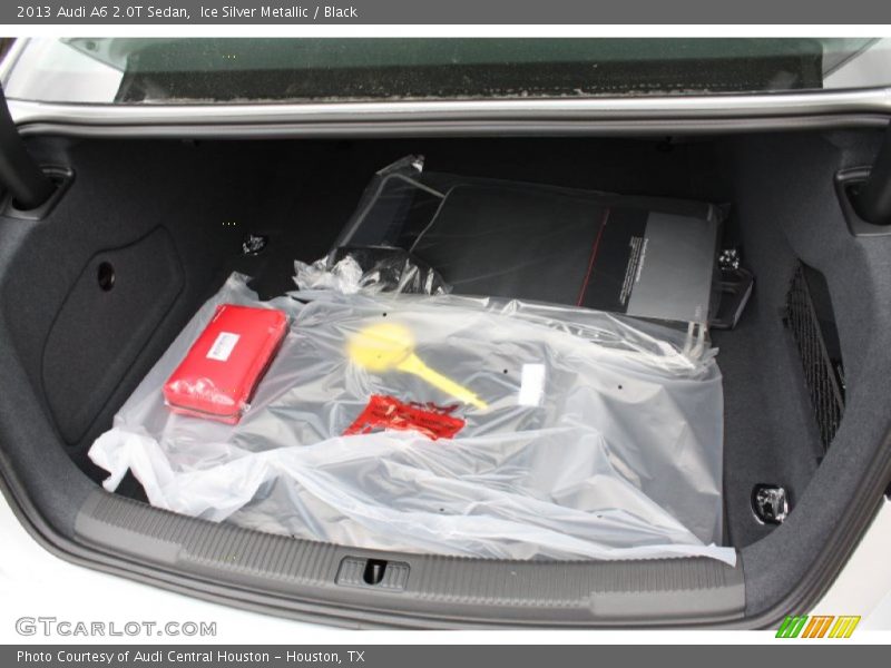 Ice Silver Metallic / Black 2013 Audi A6 2.0T Sedan