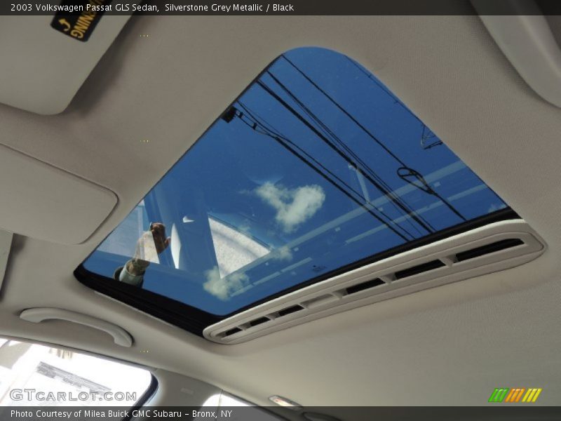 Silverstone Grey Metallic / Black 2003 Volkswagen Passat GLS Sedan