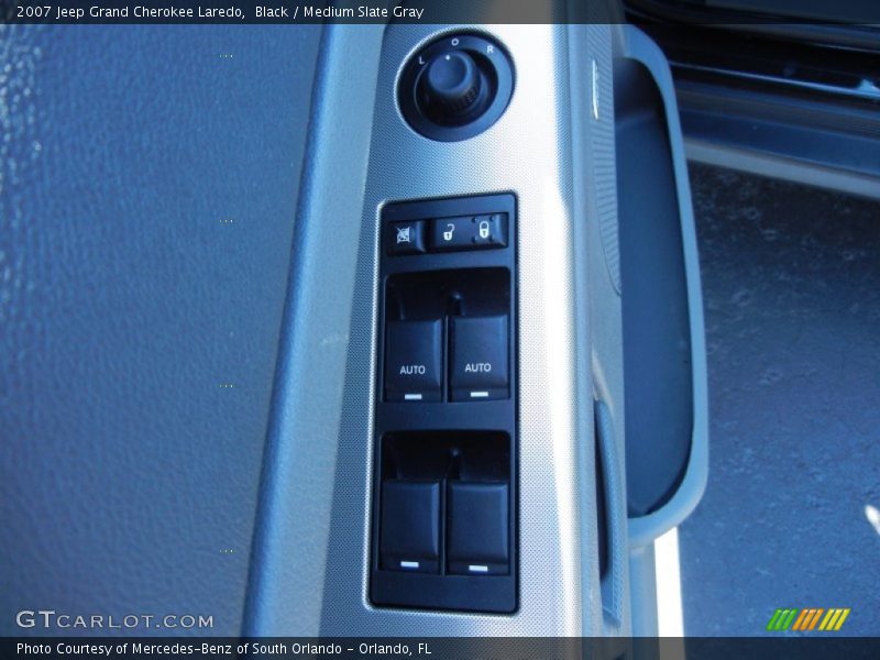 Black / Medium Slate Gray 2007 Jeep Grand Cherokee Laredo
