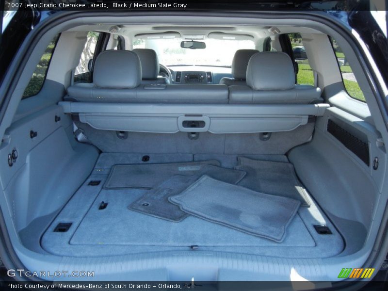 Black / Medium Slate Gray 2007 Jeep Grand Cherokee Laredo
