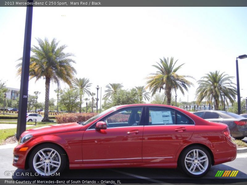  2013 C 250 Sport Mars Red