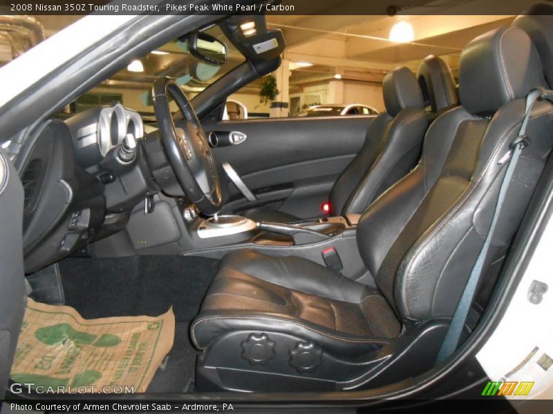  2008 350Z Touring Roadster Carbon Interior