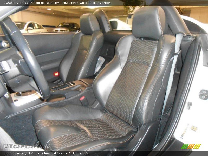 Rear Seat of 2008 350Z Touring Roadster