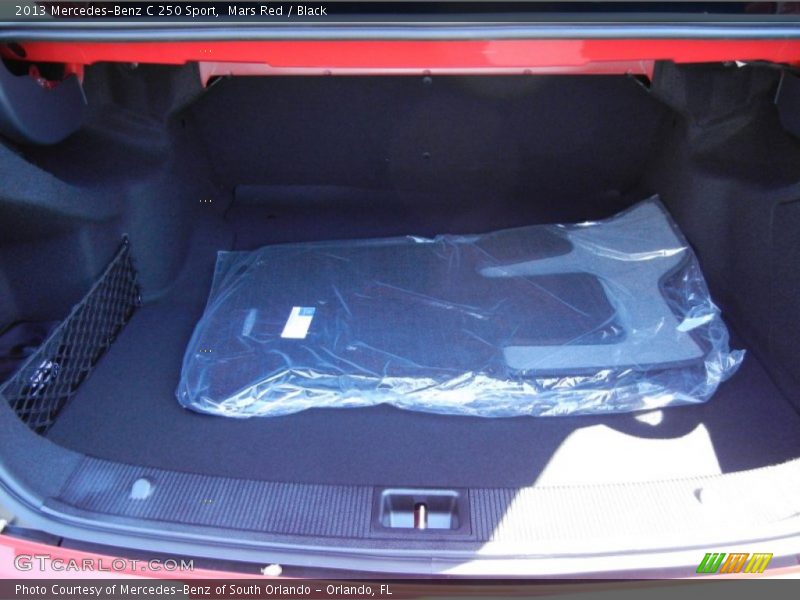 Mars Red / Black 2013 Mercedes-Benz C 250 Sport