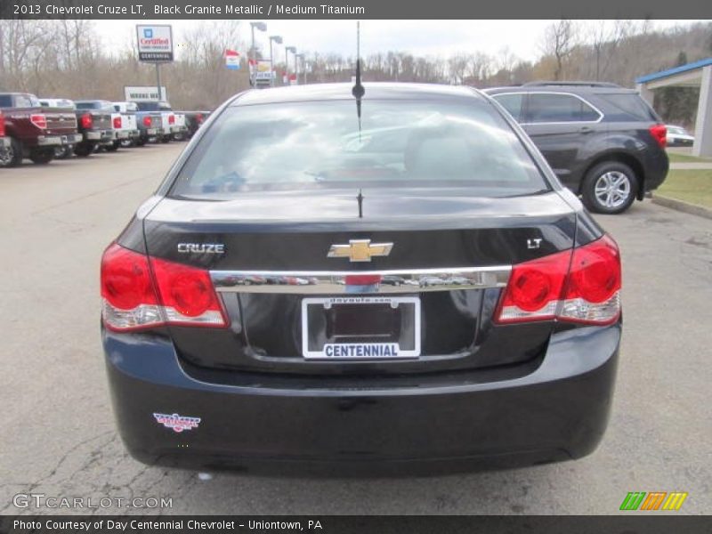 Black Granite Metallic / Medium Titanium 2013 Chevrolet Cruze LT