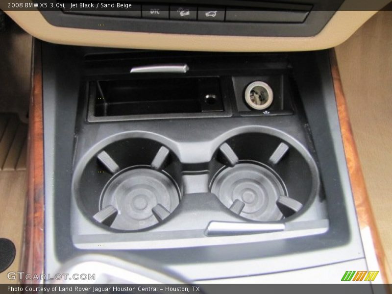Jet Black / Sand Beige 2008 BMW X5 3.0si