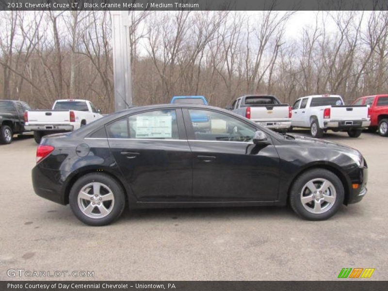 Black Granite Metallic / Medium Titanium 2013 Chevrolet Cruze LT