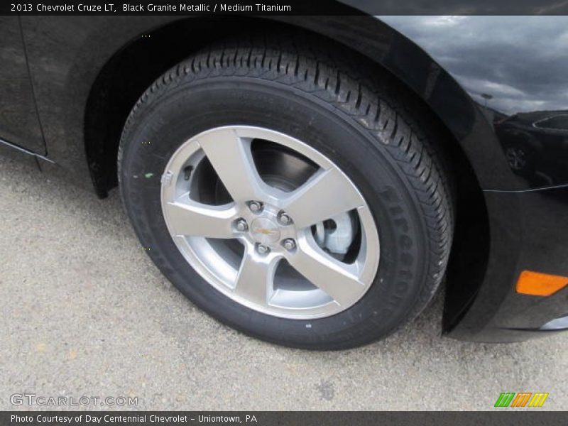 Black Granite Metallic / Medium Titanium 2013 Chevrolet Cruze LT