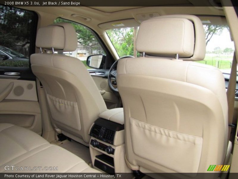 Jet Black / Sand Beige 2008 BMW X5 3.0si