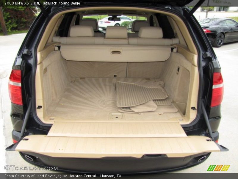 Jet Black / Sand Beige 2008 BMW X5 3.0si