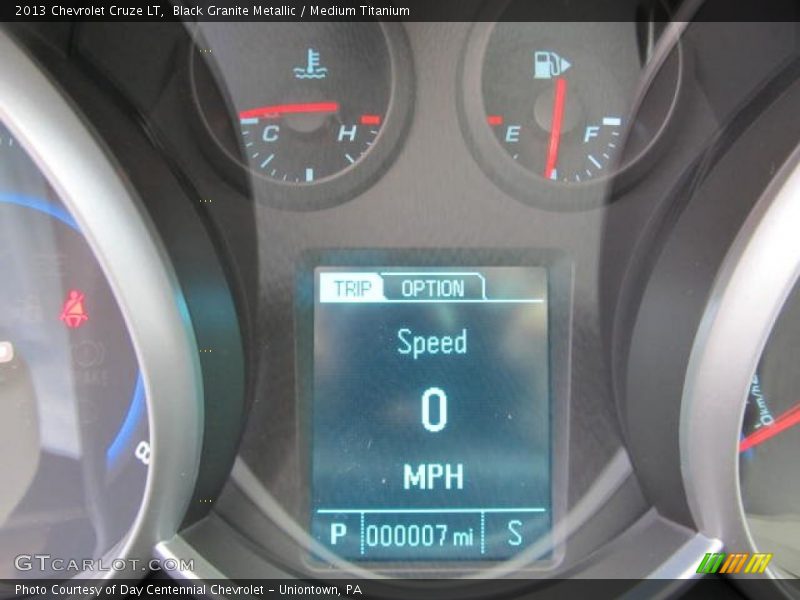 Black Granite Metallic / Medium Titanium 2013 Chevrolet Cruze LT