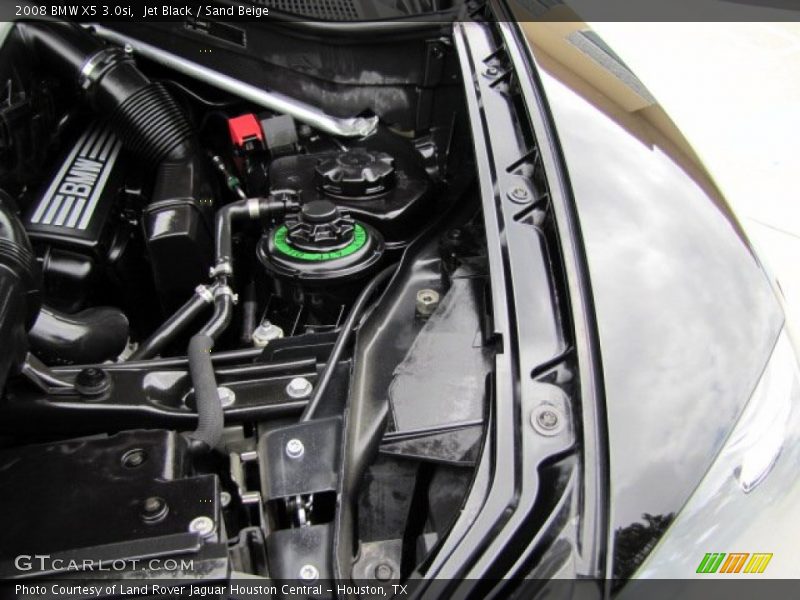 Jet Black / Sand Beige 2008 BMW X5 3.0si