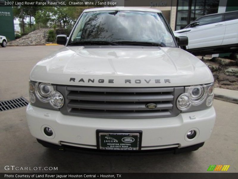Chawton White / Sand Beige 2007 Land Rover Range Rover HSE