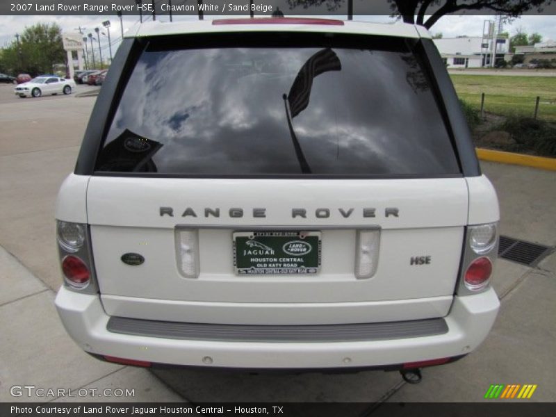 Chawton White / Sand Beige 2007 Land Rover Range Rover HSE