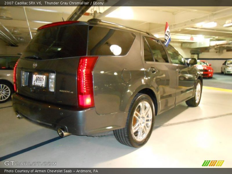 Thunder Gray ChromaFlair / Ebony 2007 Cadillac SRX V6