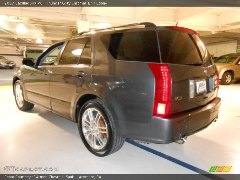 Thunder Gray ChromaFlair / Ebony 2007 Cadillac SRX V6