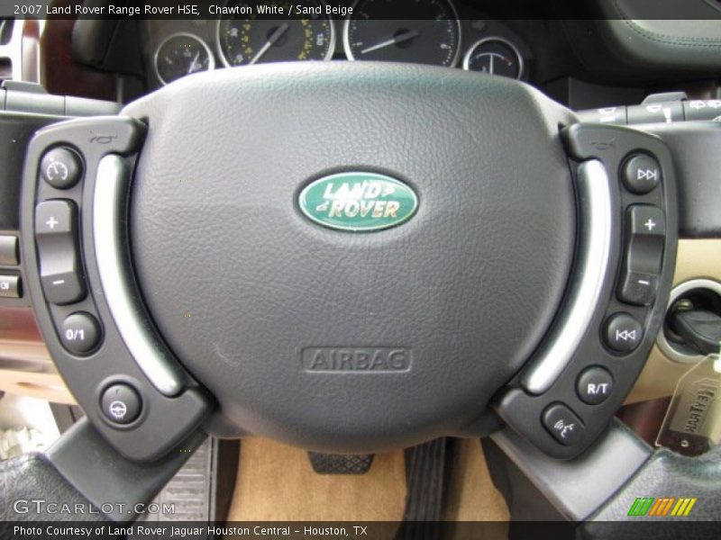  2007 Range Rover HSE Steering Wheel