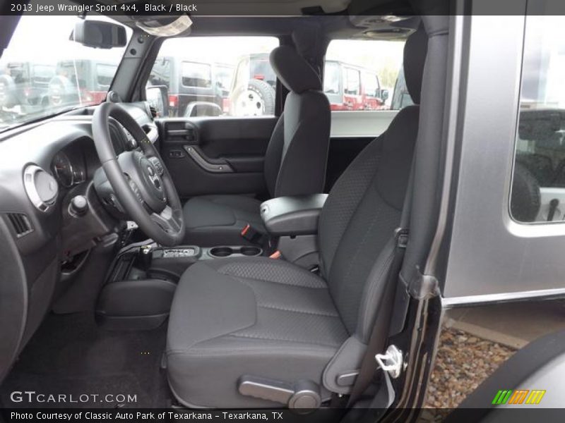 Black / Black 2013 Jeep Wrangler Sport 4x4
