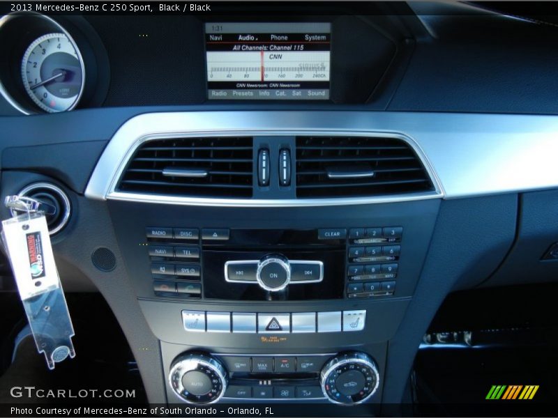 Black / Black 2013 Mercedes-Benz C 250 Sport
