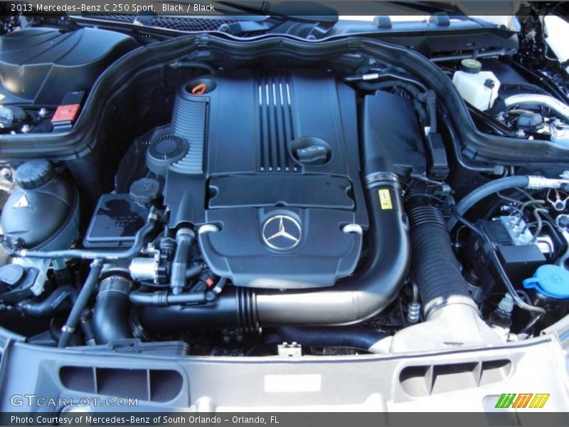 Black / Black 2013 Mercedes-Benz C 250 Sport