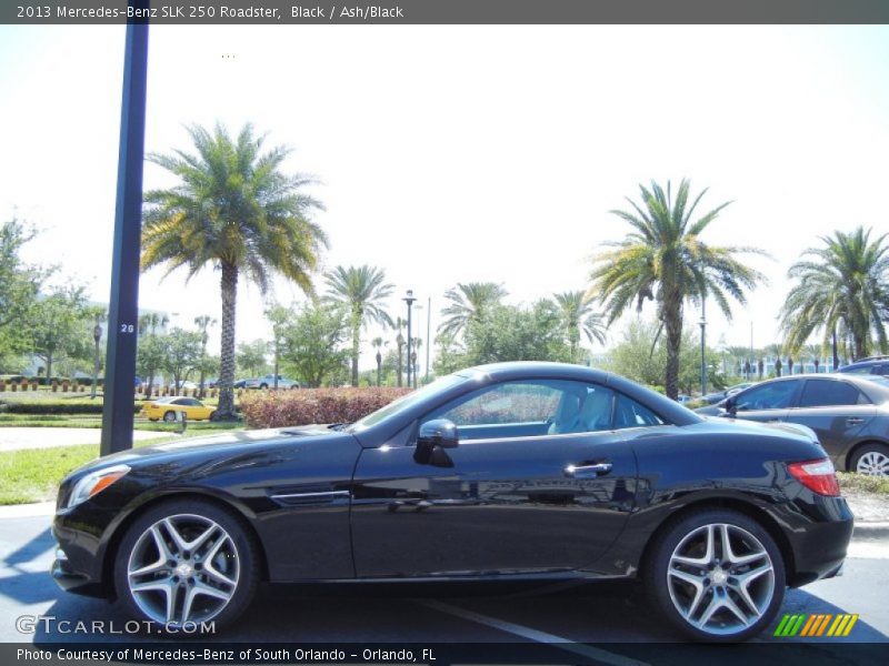 Black / Ash/Black 2013 Mercedes-Benz SLK 250 Roadster