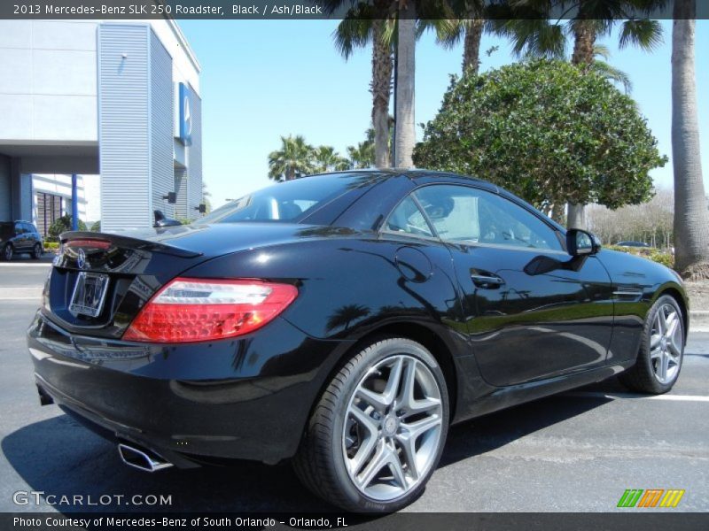 Black / Ash/Black 2013 Mercedes-Benz SLK 250 Roadster