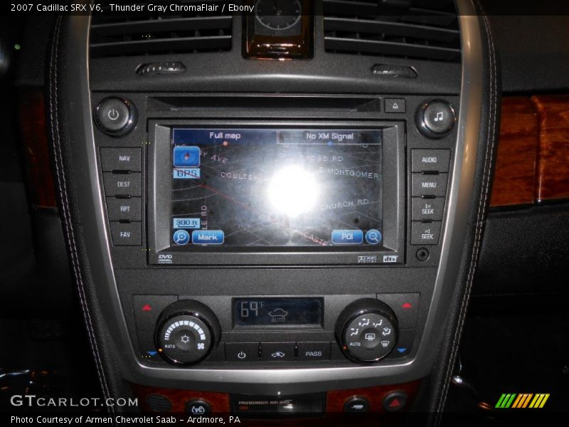 Thunder Gray ChromaFlair / Ebony 2007 Cadillac SRX V6