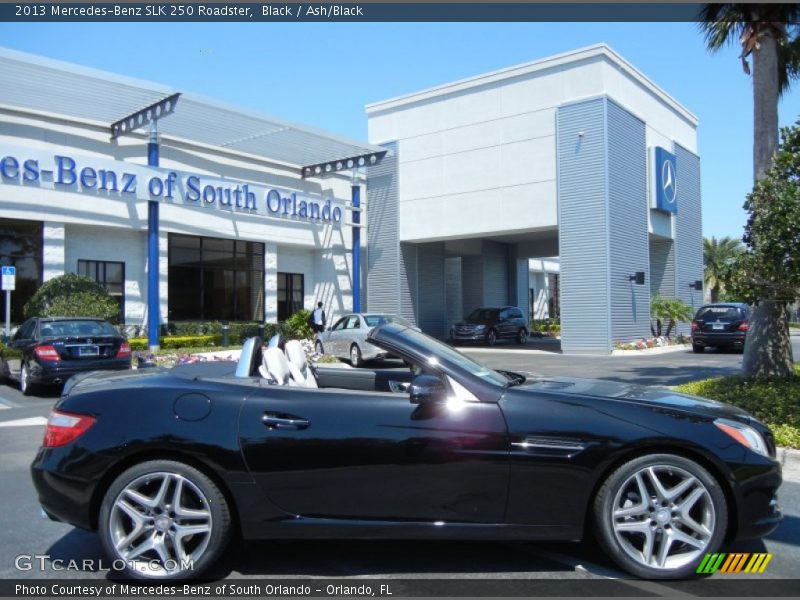 Black / Ash/Black 2013 Mercedes-Benz SLK 250 Roadster
