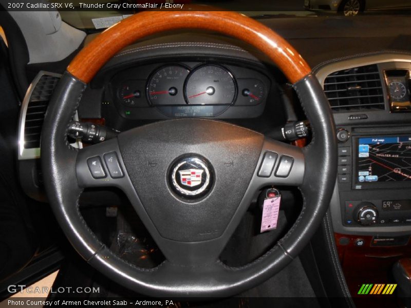 Thunder Gray ChromaFlair / Ebony 2007 Cadillac SRX V6