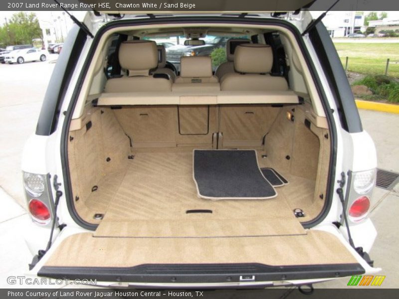  2007 Range Rover HSE Trunk