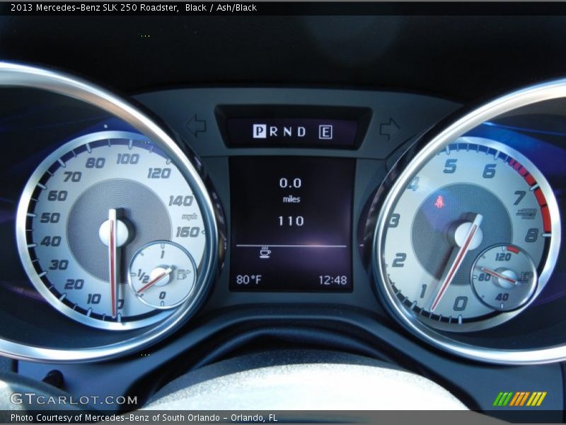 Black / Ash/Black 2013 Mercedes-Benz SLK 250 Roadster