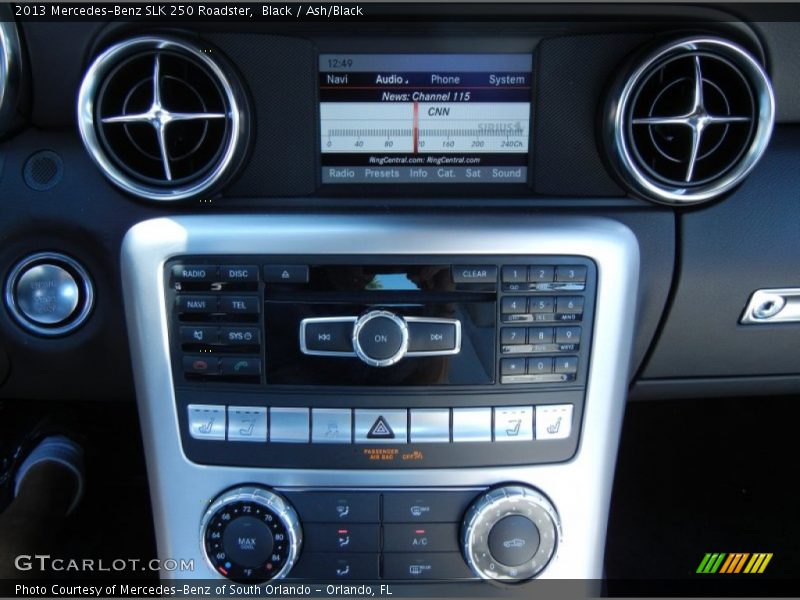Black / Ash/Black 2013 Mercedes-Benz SLK 250 Roadster