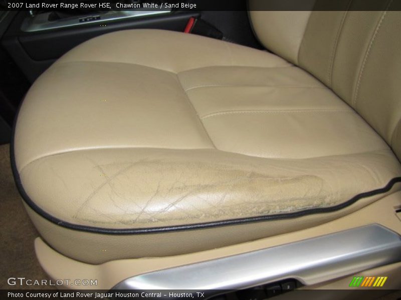 Chawton White / Sand Beige 2007 Land Rover Range Rover HSE