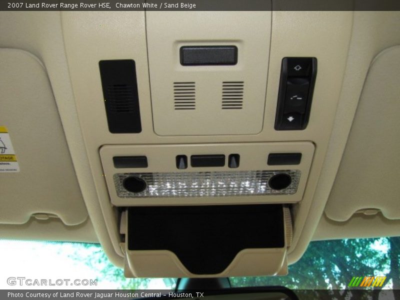 Chawton White / Sand Beige 2007 Land Rover Range Rover HSE