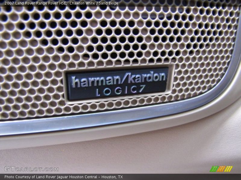 Chawton White / Sand Beige 2007 Land Rover Range Rover HSE