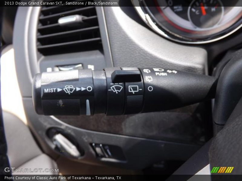 Sandstone / Black/Sandstorm 2013 Dodge Grand Caravan SXT