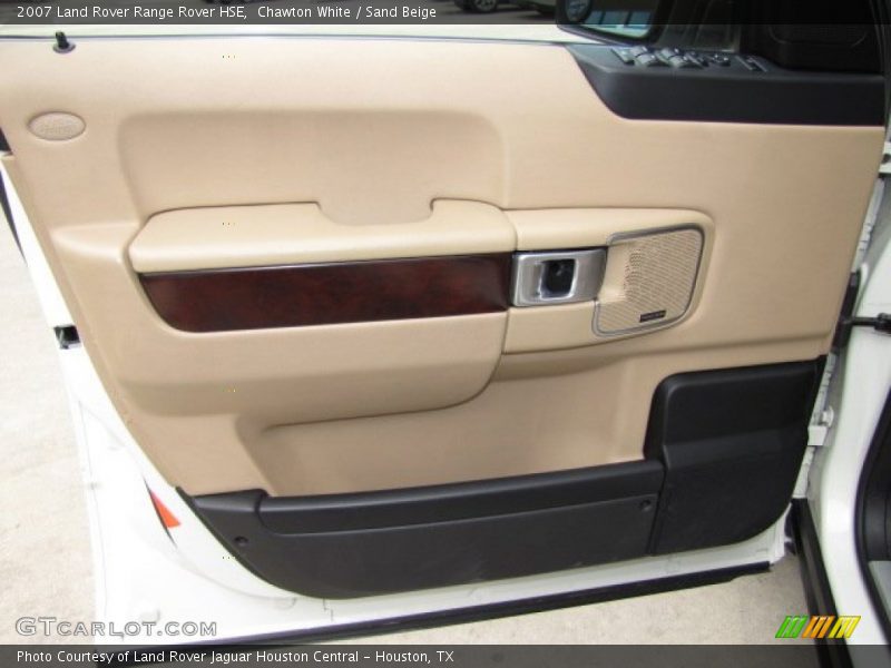 Chawton White / Sand Beige 2007 Land Rover Range Rover HSE
