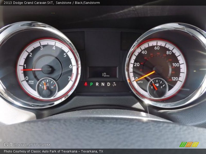Sandstone / Black/Sandstorm 2013 Dodge Grand Caravan SXT