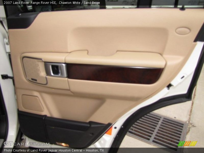 Chawton White / Sand Beige 2007 Land Rover Range Rover HSE