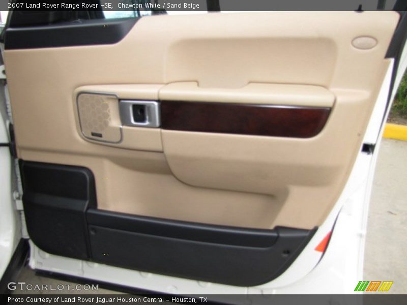 Chawton White / Sand Beige 2007 Land Rover Range Rover HSE