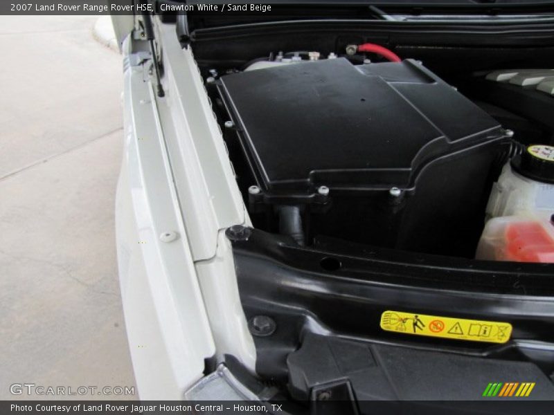 Chawton White / Sand Beige 2007 Land Rover Range Rover HSE
