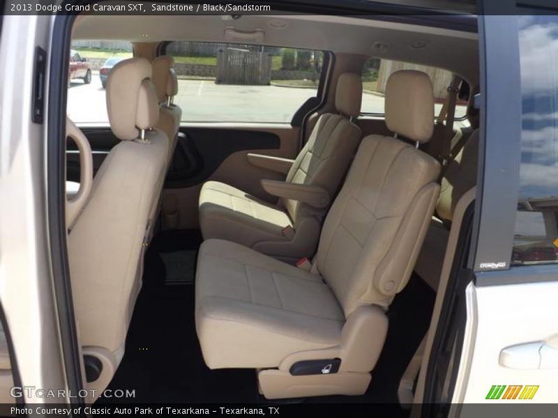 Sandstone / Black/Sandstorm 2013 Dodge Grand Caravan SXT