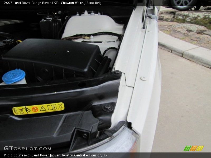 Chawton White / Sand Beige 2007 Land Rover Range Rover HSE