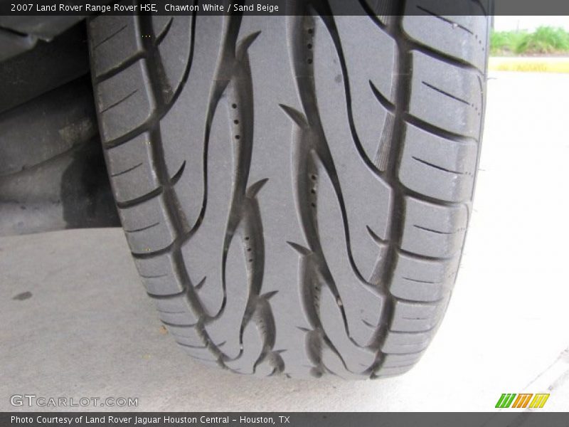 Chawton White / Sand Beige 2007 Land Rover Range Rover HSE