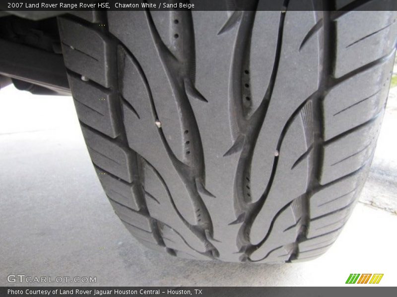 Chawton White / Sand Beige 2007 Land Rover Range Rover HSE