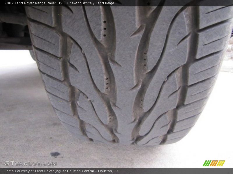 Chawton White / Sand Beige 2007 Land Rover Range Rover HSE