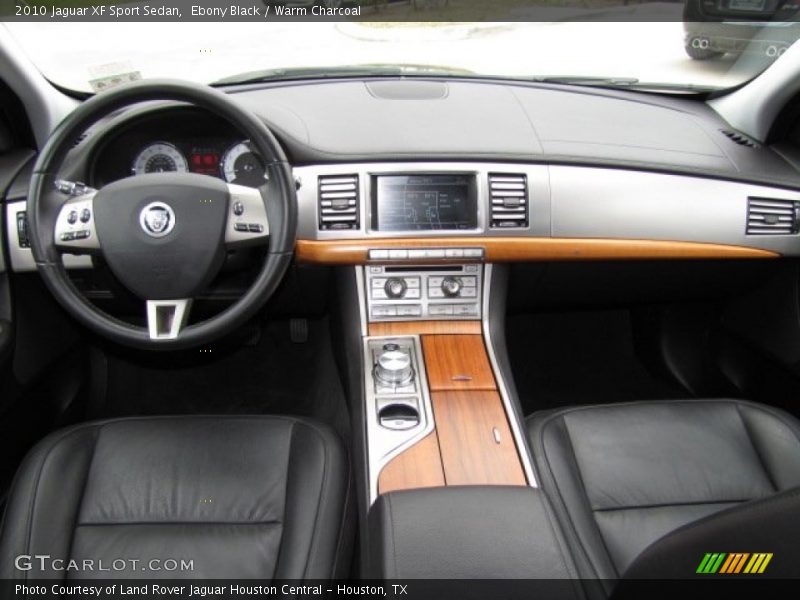 Ebony Black / Warm Charcoal 2010 Jaguar XF Sport Sedan