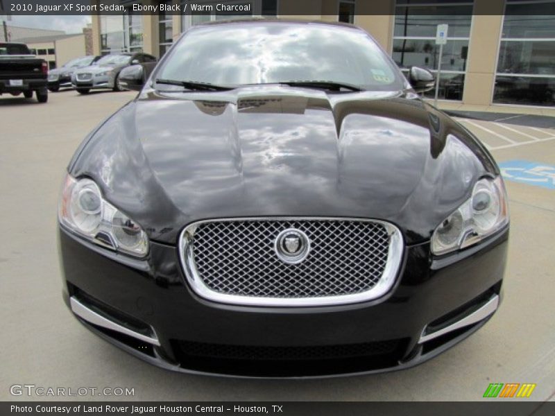 Ebony Black / Warm Charcoal 2010 Jaguar XF Sport Sedan